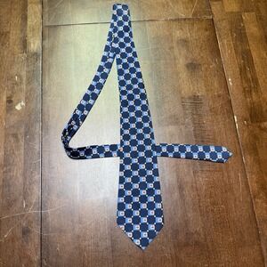 Vintage Polo Ralph Lauren Tie Mens Geometric Silk‎